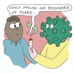 Nunca imaginé que rechazaría un porro