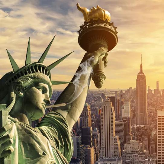 Gobernador de Nueva York ve poco probable que la legalización del cannabis esté en los presupuestos de este año