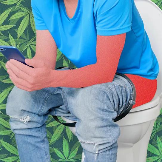¿La marihuana te hace querer ir al baño?