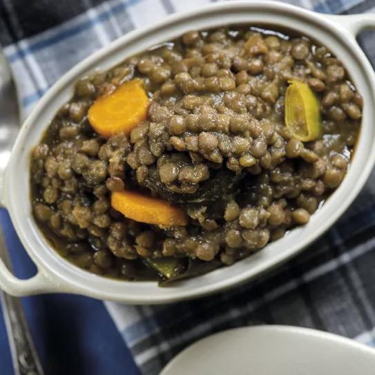 Lentejas viajeras... de mar y de tierra