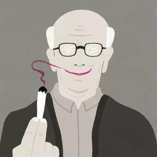 Ilustración: Cannabis y vejez