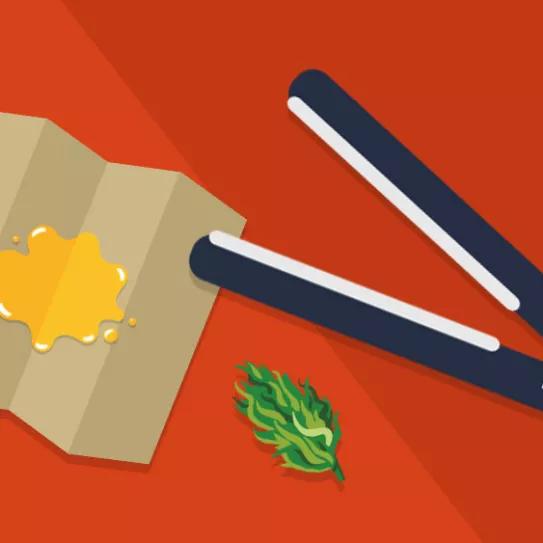 Cómo hacer rosin dabs caseros