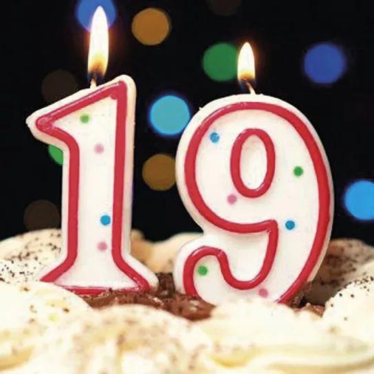 19 años