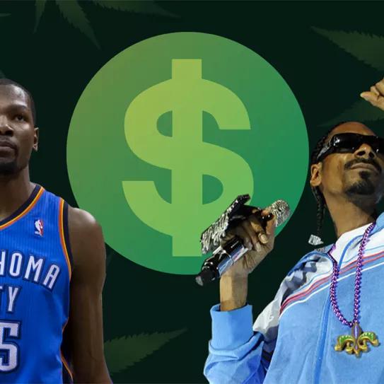 Snoop Dogg y Kevin Durant invierten 35 millones en empresa de marihuana