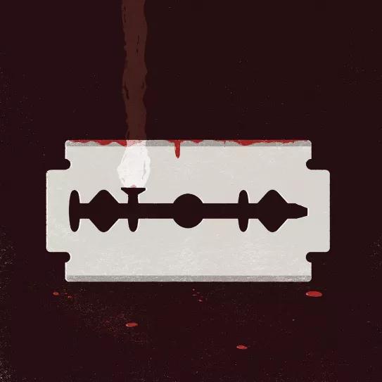 Ilustración: Drogas manchadas de sangre