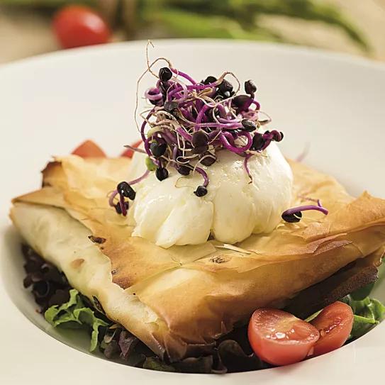 Strudel de espárragos