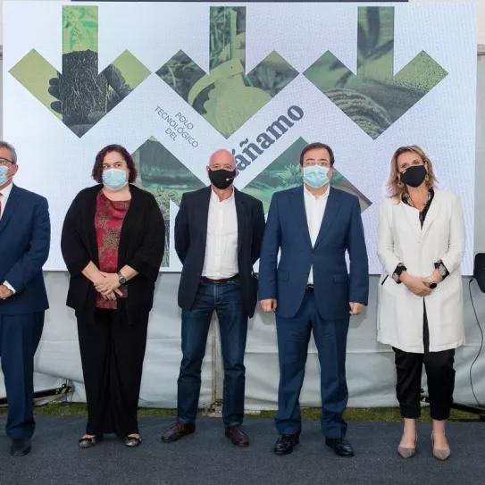 Rueda de prensa para la inauguración del Polo Tecnológico del Cáñamo 