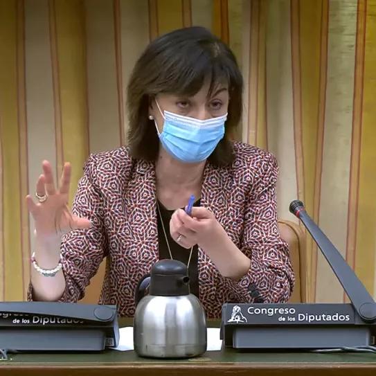 Araceli Manjón-Cabeza defiende la regulación de las drogas en el Congreso