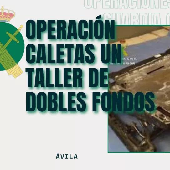 La policía interviene un taller especializado en fabricar dobles fondos para ocultar droga