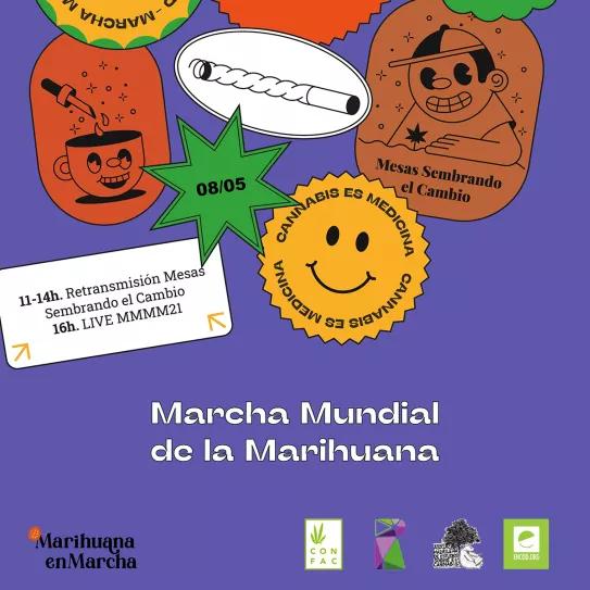 La Marcha Mundial de la Marihuana pide la regulación y la derogación de la Ley Mordaza
