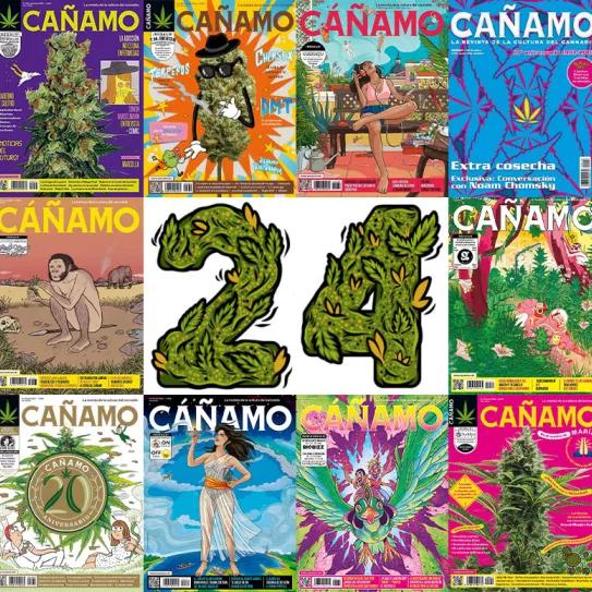 Cáñamo cumple 24 años al frente de la comunicación cannábica en España