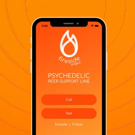 Fireside Project, el proyecto de integración psicodélica por teléfono da el salto a la aplicación móvil