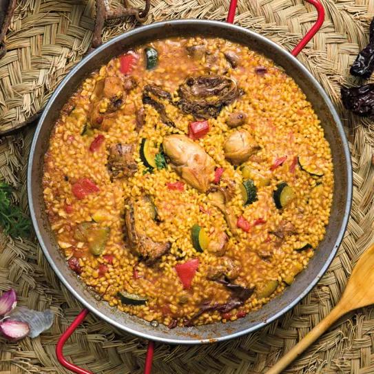 Arroz campero de conejo con Critical Hit
