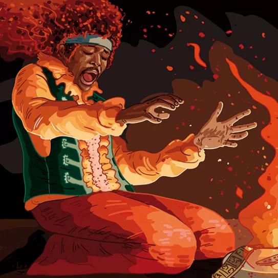 Gitano eléctrico Por Fernando Pardo 