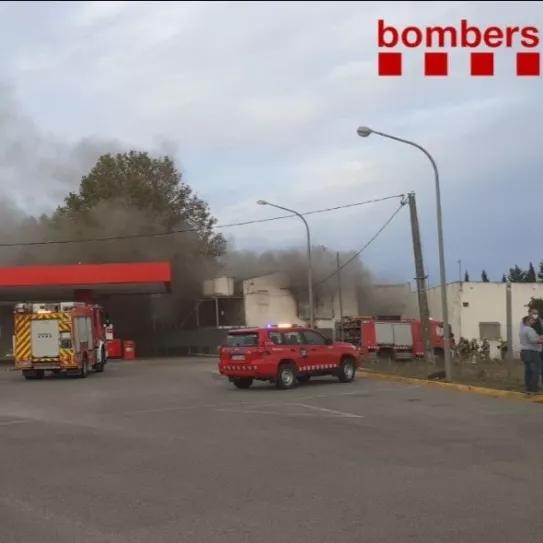 Se incendia una nave de una empresa de cannabis en Girona