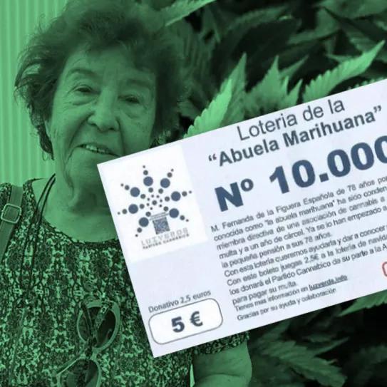 Organizan una lotería benéfica para ayudar a Fernanda de la Figuera a pagar la multa por cultivar cannabis