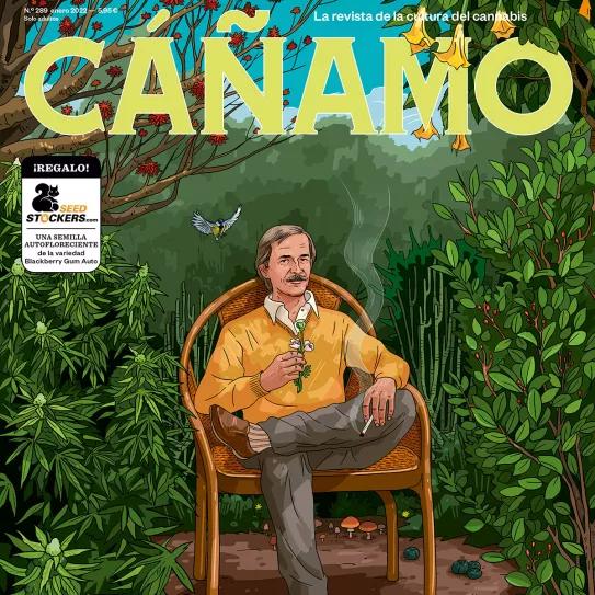 Homenaje a Antonio Escohotado. Ya está aquí la Revista Cáñamo #289