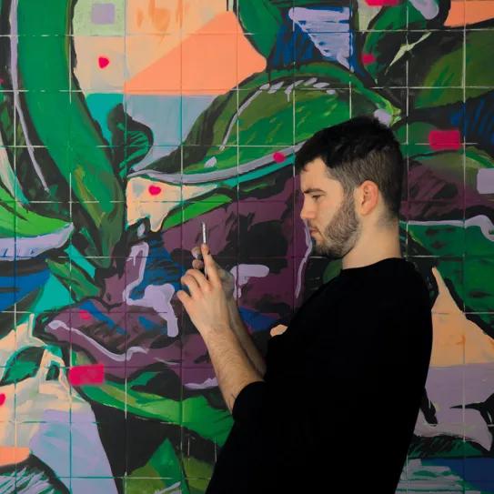 Néstor del Barrio o el fluir del color