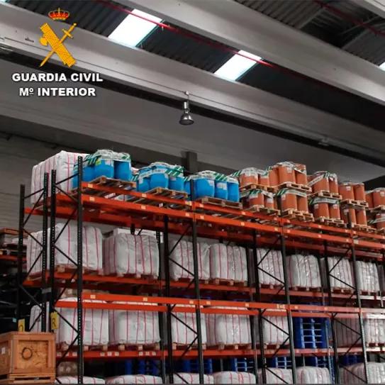 La Guardia Civil incauta el mayor alijo de cationinas de Europa