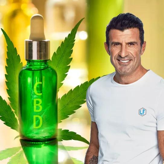 Luis Figo se sube al carro de las empresas del CBD