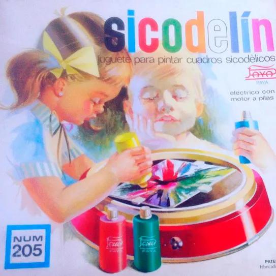 Sicodelín, cuando la psiquedelia era un juguete para niños