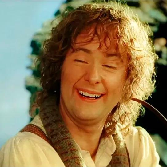 Hobbits colocados con hierba, la escena eliminada del Señor de los Anillos