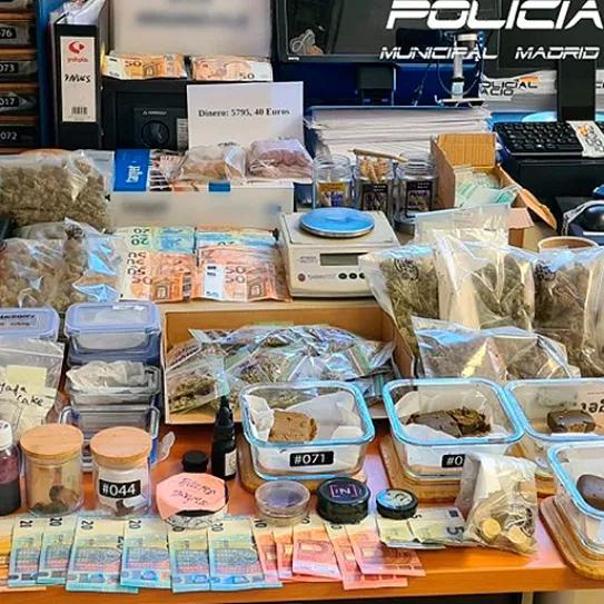 La policía detiene a los responsables de un club de cannabis madrileño 