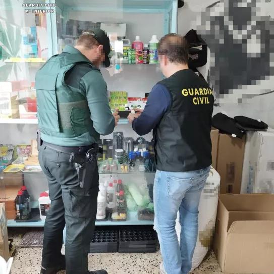 La policía interviene 19 grow shops en Tarragona