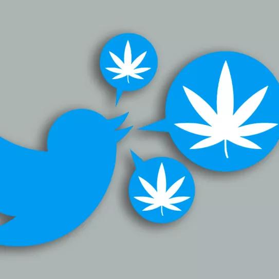 Twitter permitirá los anuncios de cannabis en EE UU 