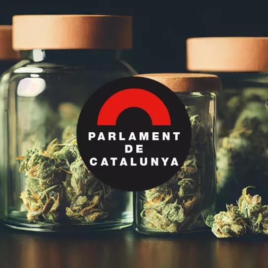 El Parlament de Catalunya reconoce la labor de los clubs de cannabis
