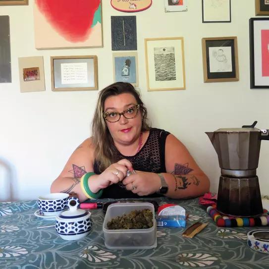 El desayuno de las campeonas, con un buen tupper de producto local. Fotos: Quique Ortiz