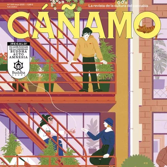 Cáñamo 305_Portada Julio Fuentes