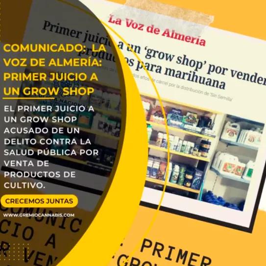 El GIC advierte que el juicio al growshop de Almería no pone en peligro la legalidad de los growshops