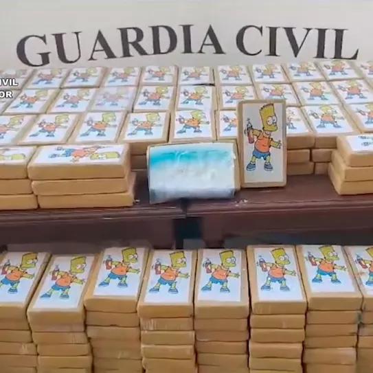 Incautan 600 kilos de cocaína que llegaron a Valencia en un contenedor marítimo 