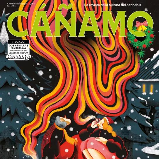 Invierno cannábico, viajes y entrevistas en la revista Cáñamo #312