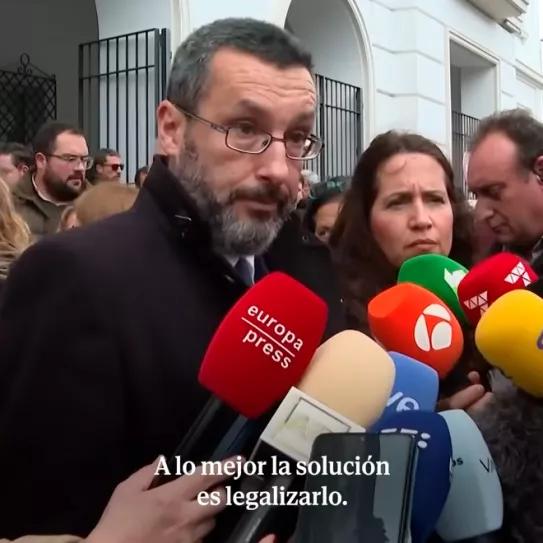 El alcalde de La Línea propone legalizar el hachís para acabar con el narcotráfico