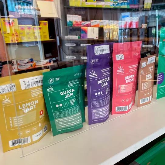 Se publicaron los primeros datos de la prueba de venta de cannabis en Suiza