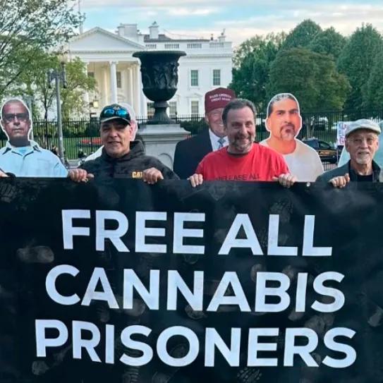 Ex presos por cannabis en EE. UU. reclaman la liberación de quienes aún están en prisión
