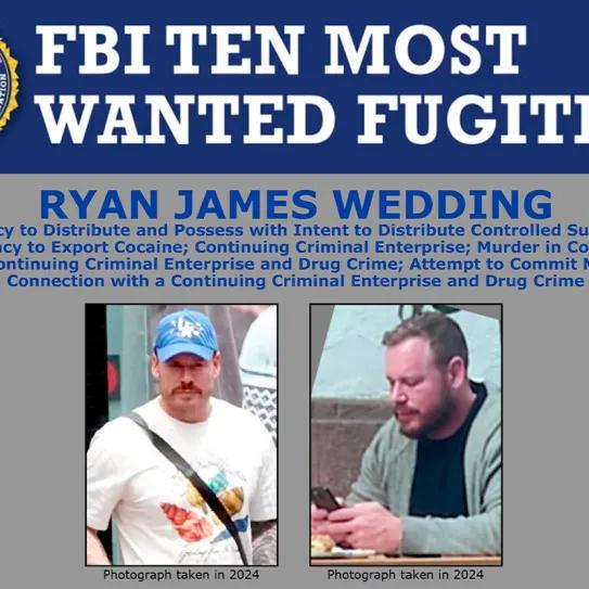 Exatleta olímpico Ryan Wedding buscado por tráfico de drogas y homicidios