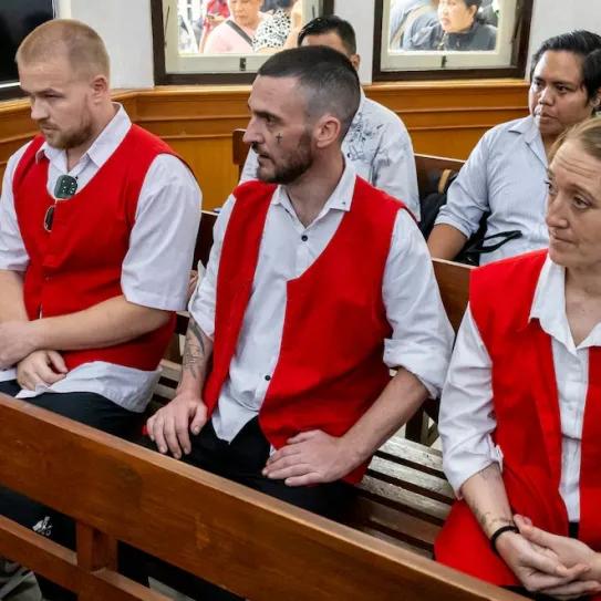 Británicos enfrentan posible ejecución en Bali por caso de drogas