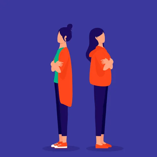 Duele más separarse de una amiga que de tu novio