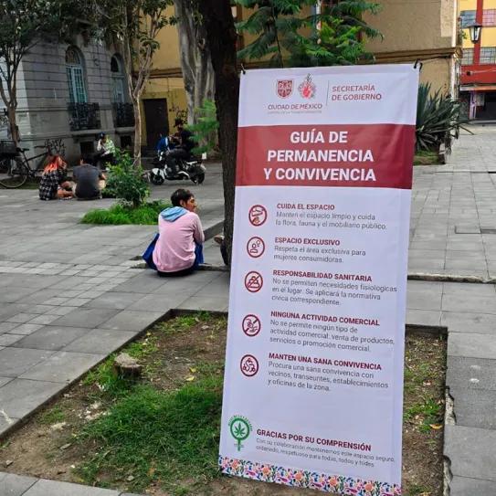 Definen tres zonas de tolerancia para consumo de cannabis en Ciudad de México