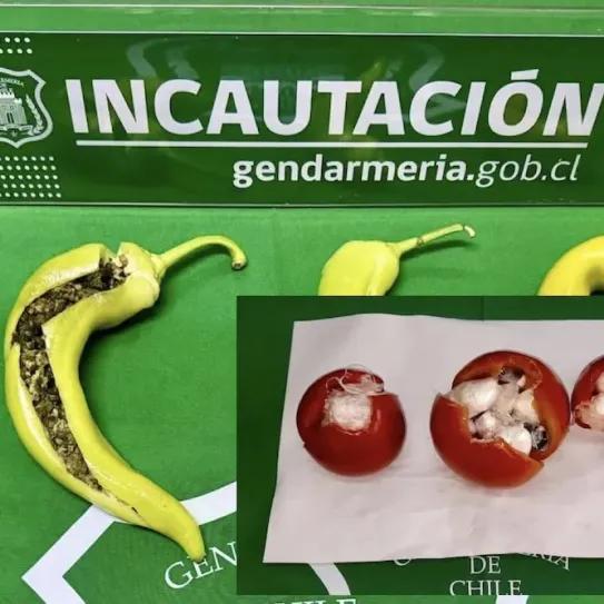 Entre tomates y a pelotazos: así se abastecen las cárceles chilenas con drogas
