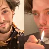 “Influencer” Santiago Malatea la lía tras fumarse un porro en Telefe
