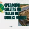 La policía interviene un taller especializado en fabricar dobles fondos para ocultar droga