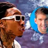 Wiz Khalifa fumó marihuana con el medallista olímpico Michael Phelps 