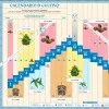 Calendario biodinámico Enero 2025 - Cáñamo 325