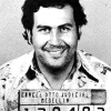  Foto policial de Pablo Escobar tras ser arrestado en 1976.