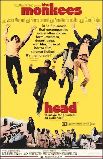 Head, comedia ácido­canábica del mismo equipo de Easy Rider.