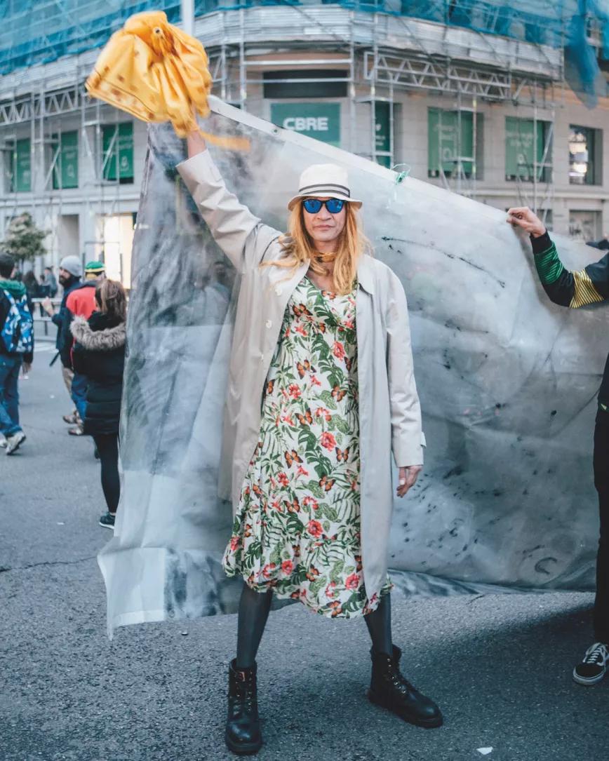 Manifestantes Marcha Marihuana Madrid